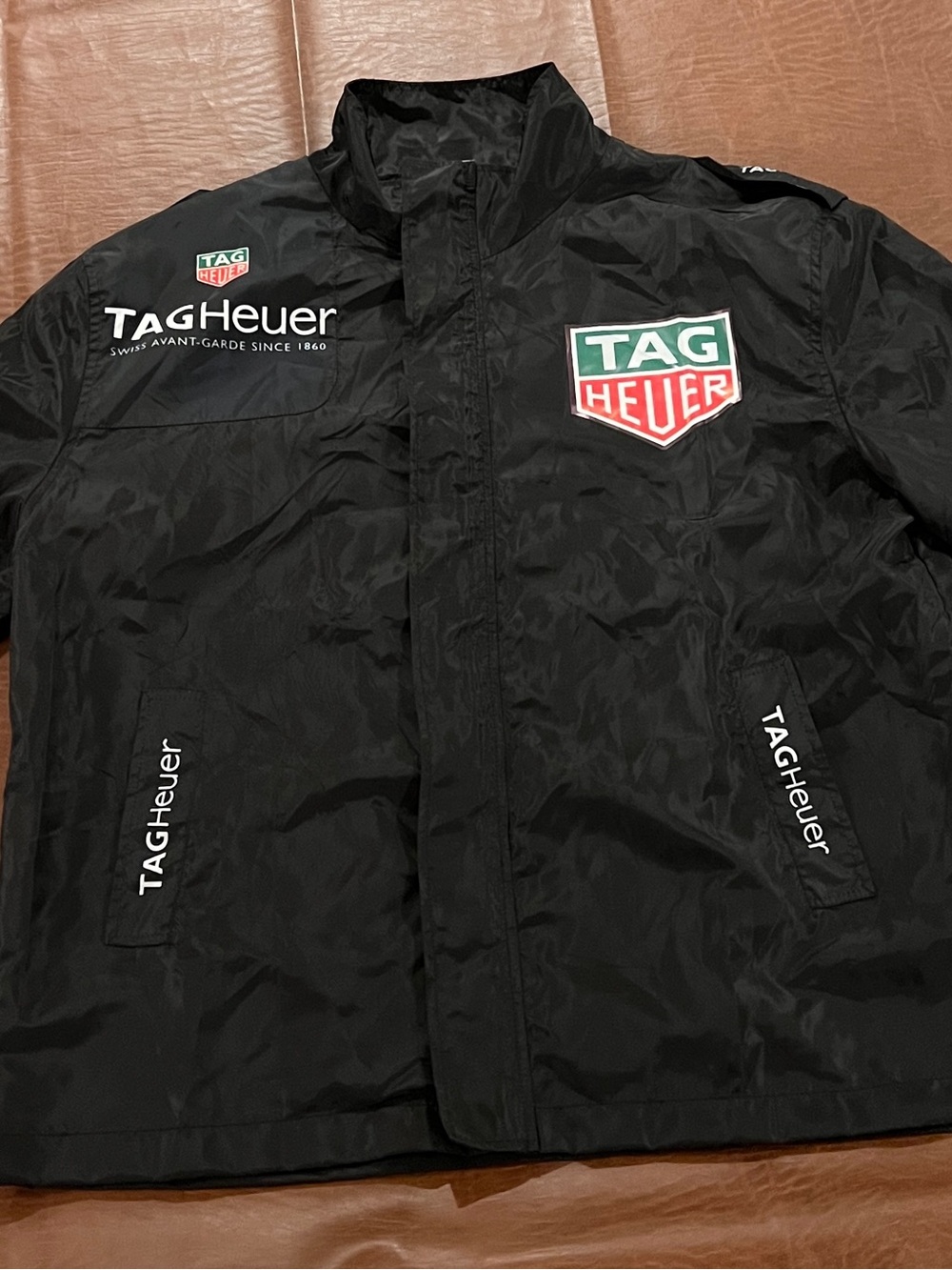 TAG Heuer Men’s Full-Zip Windbreaker Jacket - XL